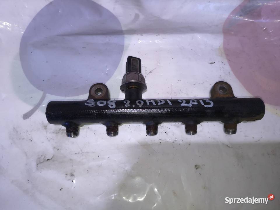 Listwa wtryskowa paliwa czujnik Peugeot 407 508 Strzałków