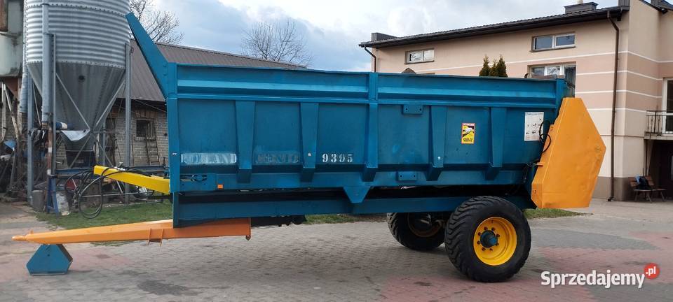 Rozrzutnik obornika Rolland Conic 10 ton burtą Skaryszew