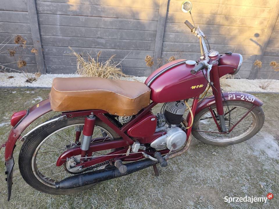 Wfm m06 125 oryginał wsk shl wielkopolskie Nekla