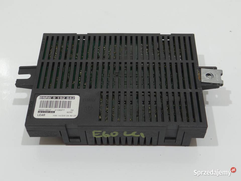 MODUŁ STEROWNIK ŚWIATEŁ BMW E60 E61 9192642 Strzyżewice