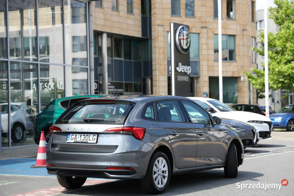 koda Scala 10 TSI 115 led tempomat czujniki wielofunkcyjna kierownica Tychy
