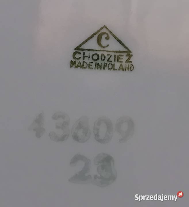 Komplet 6 talerzyków Chodzież z okresu PRL