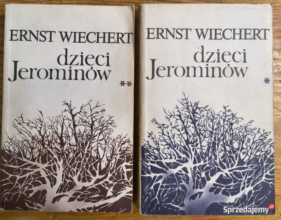 Dzieci Jerominów 2 tomy Ernst Wiechert Sosnowiec