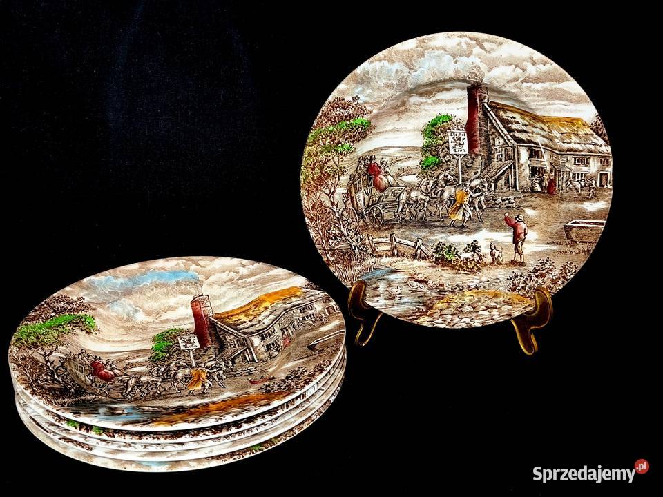 Talerz głęboki angielski WoodSons Porcelana i szkło Chełm