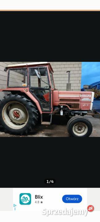 Traktor ciągnik shibaura 6300 coś Massey kujawsko-pomorskie sprzedam