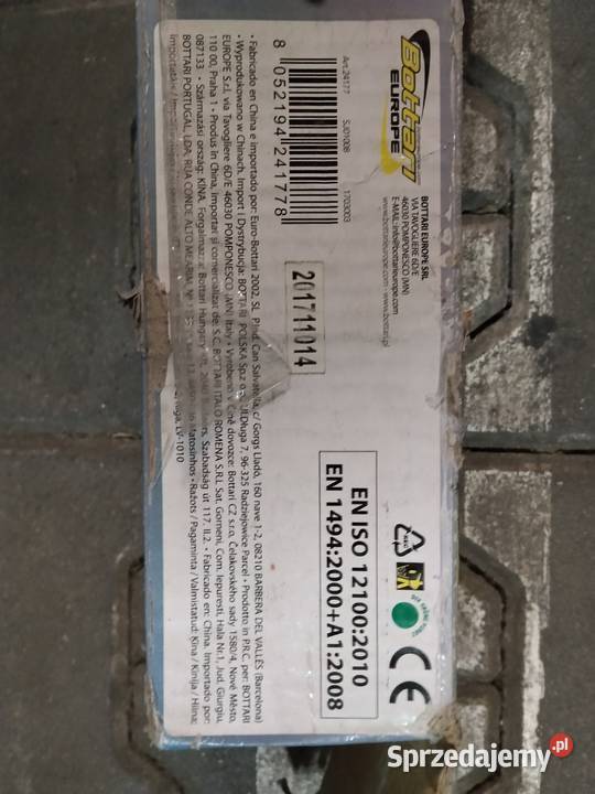 Podnośnik samochodowy trapezowy lewarek 1000 10