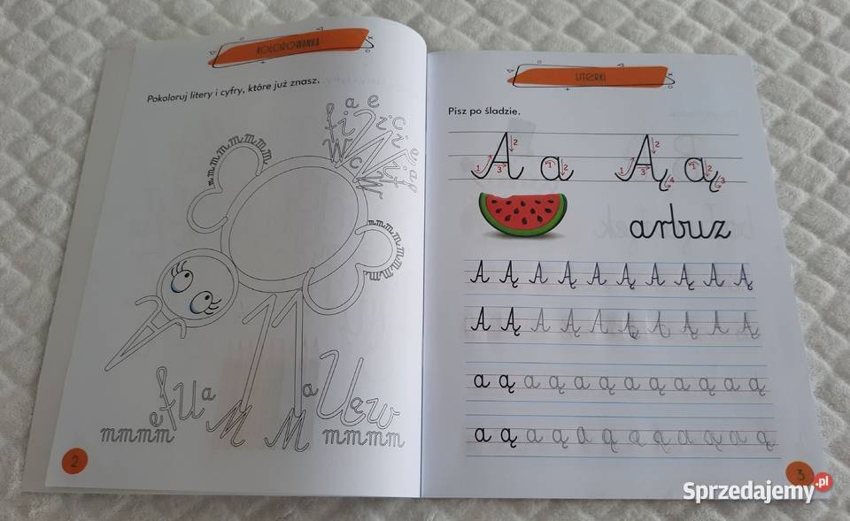 Nauka pisania krok kroku Literki Dragon 2022 ISBN 9788382741117 Książki i Podręczniki śląskie Czeladź