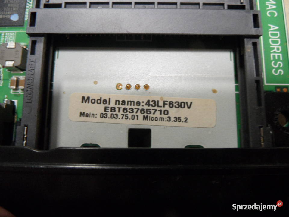 plyta glowna telewizora LG 43LF632V EAX66207203 Kielce