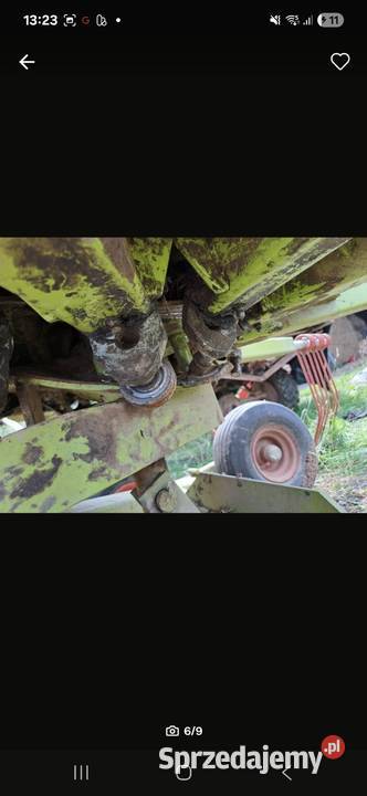 Zgrabiarka Claas WAS 330 opolskie Walidrogi