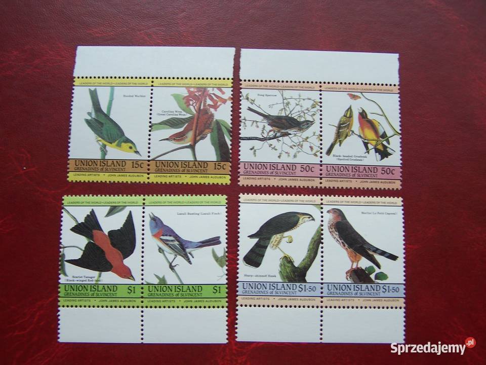 Grenadyny 1985 MNH Mi 7885 Fauna Ptaki Tychy