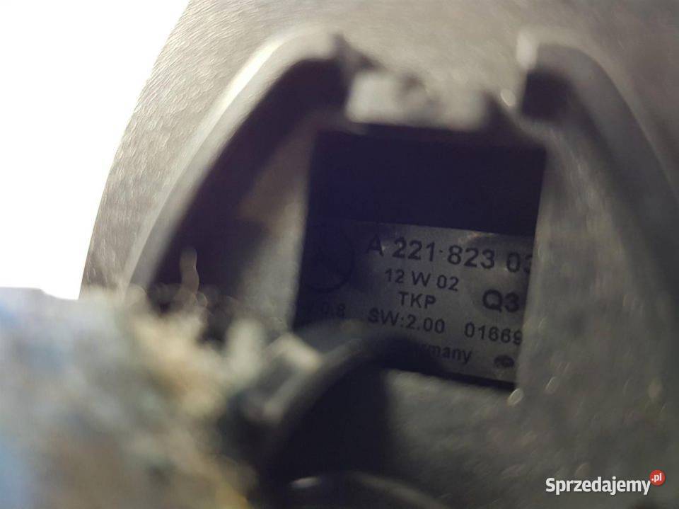 PRZYCISK S350 W221 A2218230350 kujawsko-pomorskie Lipno