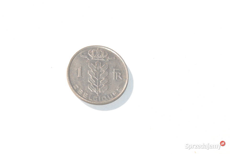Stara moneta 1 frankr 1978 Belgia unikat antyk Cieszyn