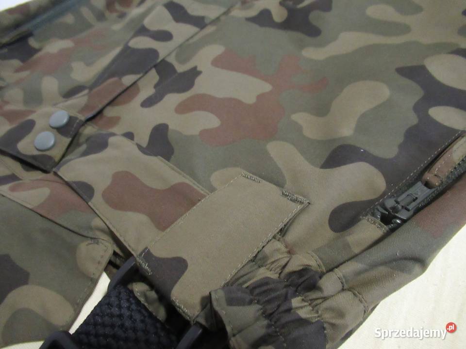 Spodnie Goretex wojsk specjalnych wędkarzy Zabierzów sprzedam