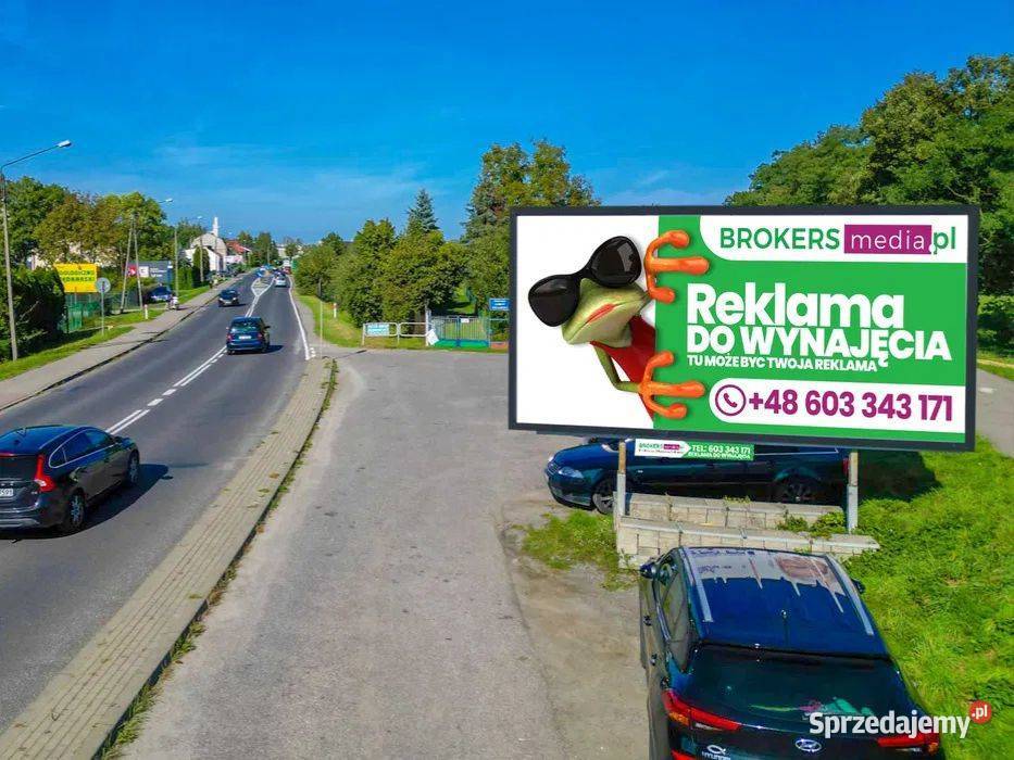 Reklama Billboard Oświęcim Centrum miasta Zator