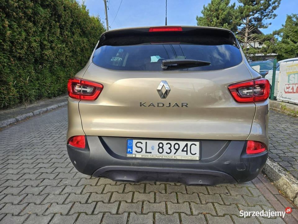 Renault Kadjar 1 właściciel Krajowy Serwis ASO czujnik parkowania Ruda Śląska