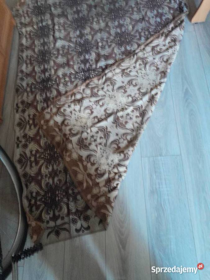 Kapa przykrycie na łóżko z prl Tkaniny łódzkie Solca Wielka