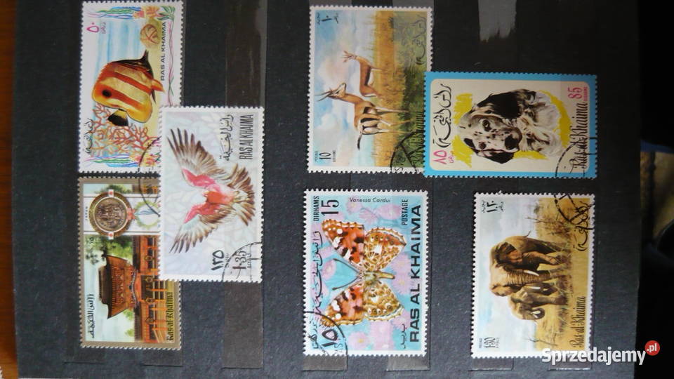 Znaczki RASALKHAMA Emiraty Arabskie Myszków