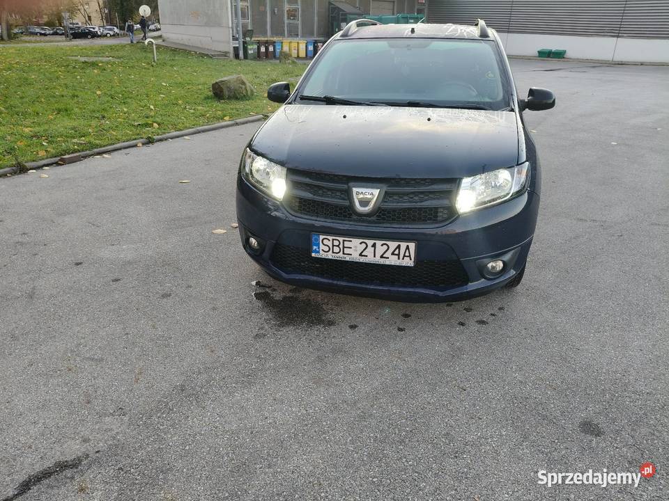 Dacia Logan MCV 09 TCELPG niebieski śląskie Psary
