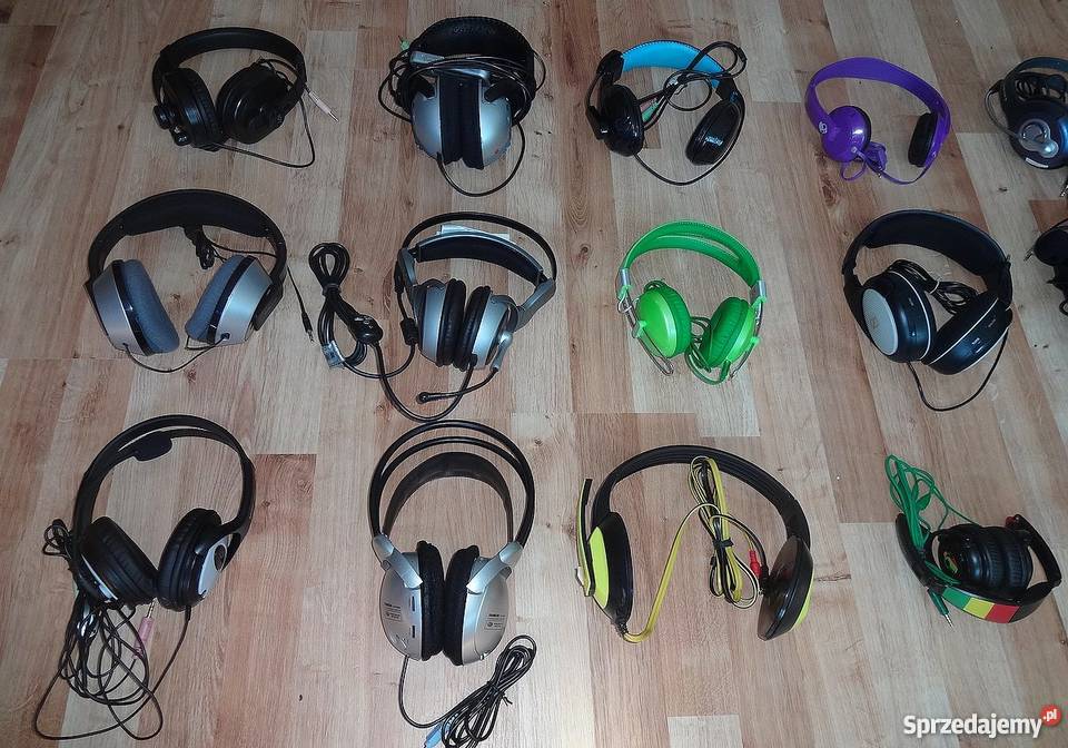 Słuchawki nauszne 18 sztuk Szczecin