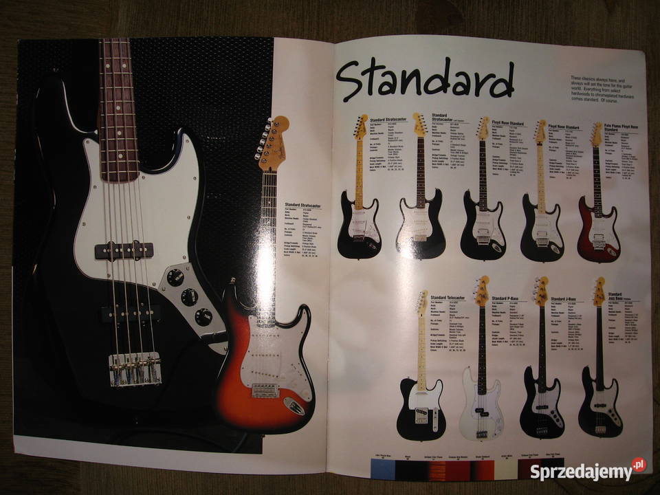 Fender Guitars Basses Volume 49 Number 1 katalog Kępice