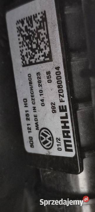VW TIGUAN II PAS PRZEDNI CHŁODNICE KOMPLET 20