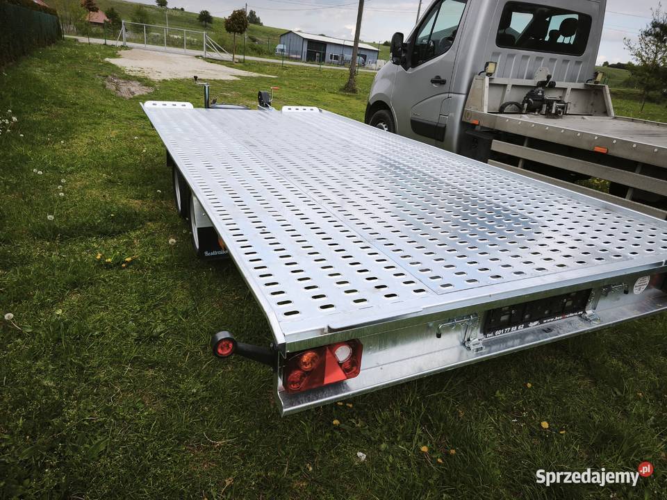 laweta przyczepa plaska MARS 450 x 210 Motoryzacja
