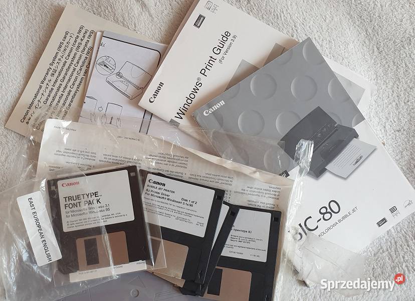 Drukarka Canon BJC70 Druk w kolorze Reszel