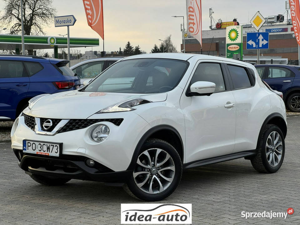 Nissan Juke FILM SalonSerwis ASOSKÓRARoczna system Start-Stop wielkopolskie Suchy Las