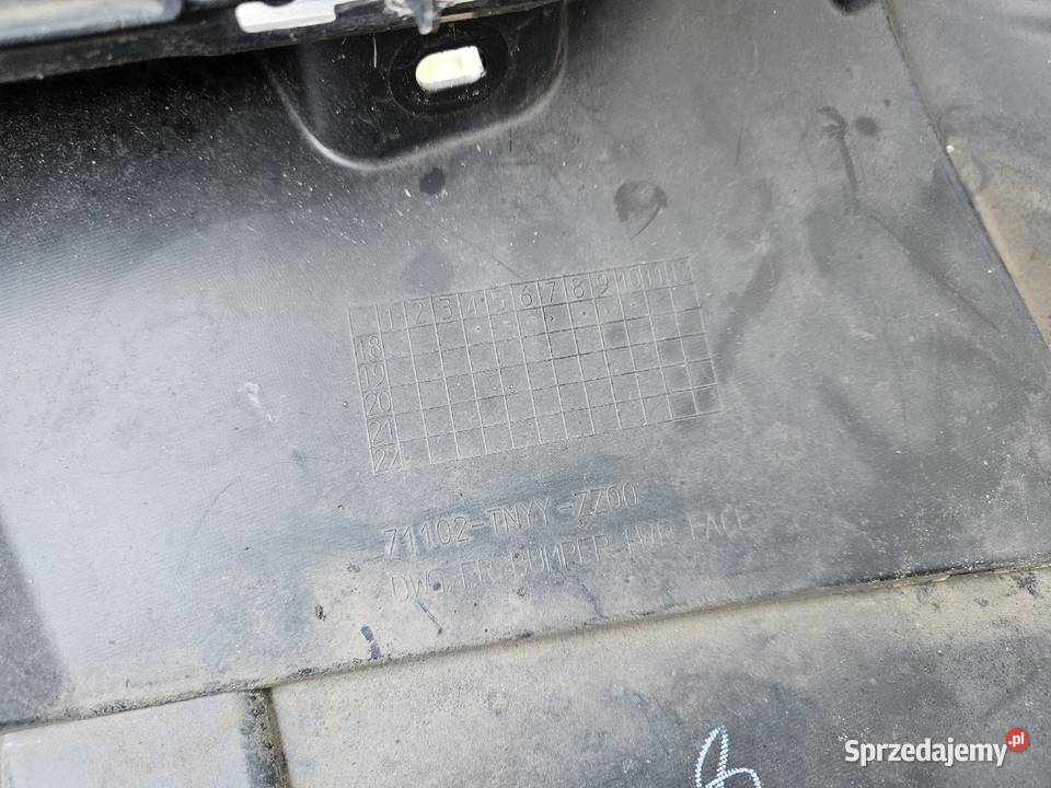 HONDA CRV V SPOILER ZDERZAK PRZÓD PRZEDNI wielkopolskie Międzychód
