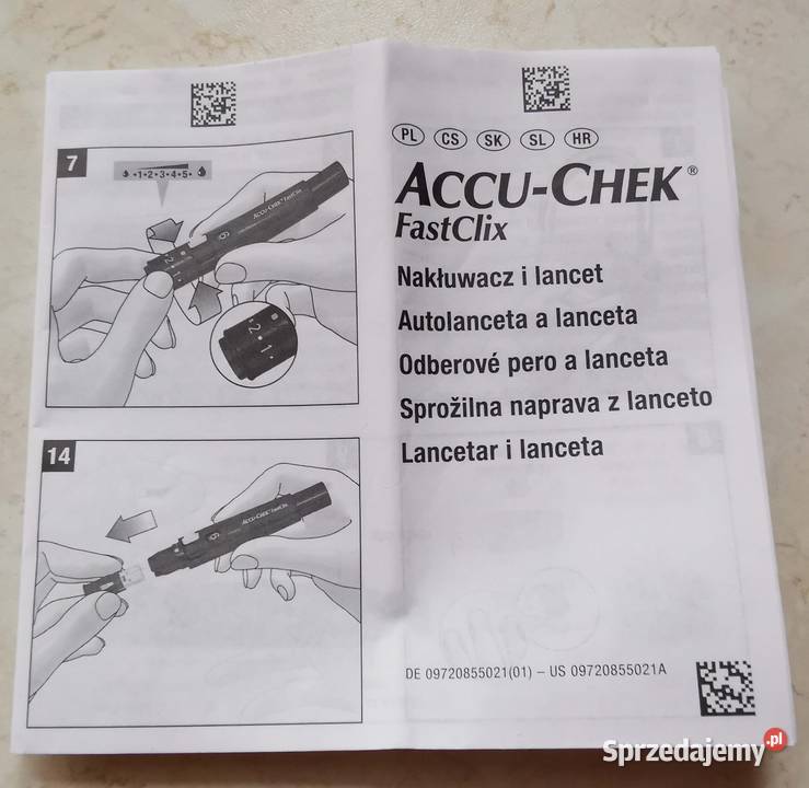 Nakłuwacz Accuu chek fast clix Lędziny