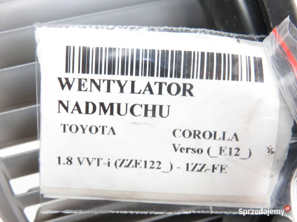 DMUCHAWA TOYOTA COROLLA Verso E12 1940001510