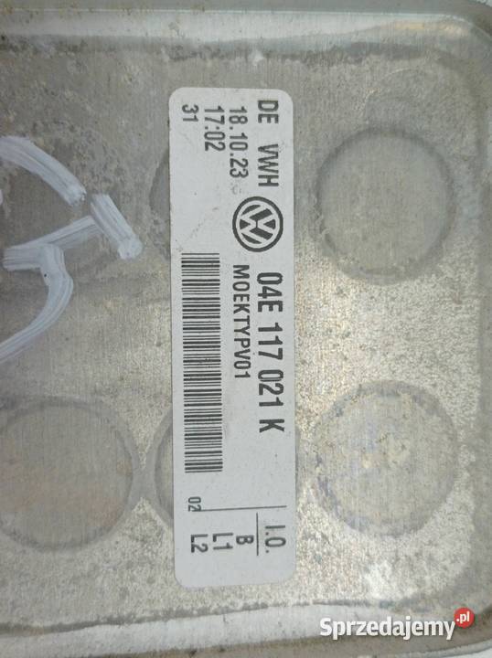 CHŁODNICA OLEJU 04E117021K 10 TSI Skoda Kamiq I Rok produkcji 2023