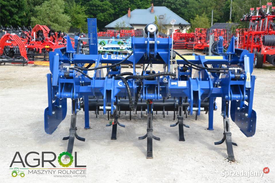 Pług dłutowy bezorkowy Rolmako Ripper U624 25m nieuszkodzony Mława