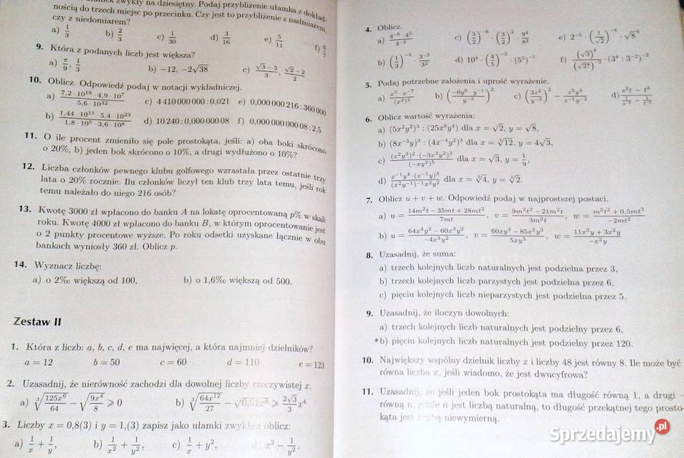 Matematyka 1 Podręcznik W Babiański L Chańko Chełm