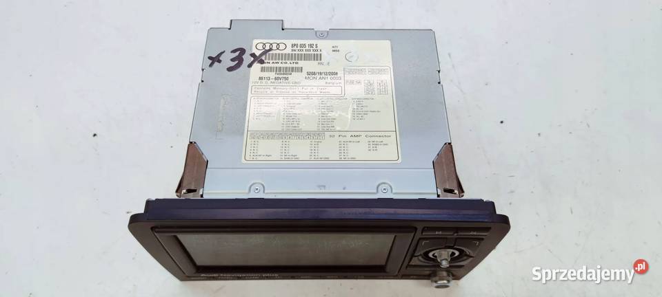 RADIO AUDI NAVIGATION PLUS AUDI A3 8P0035192S 3