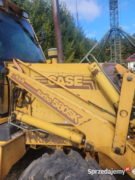 Koparko ładowarka Case 580 sk mazowieckie Białka