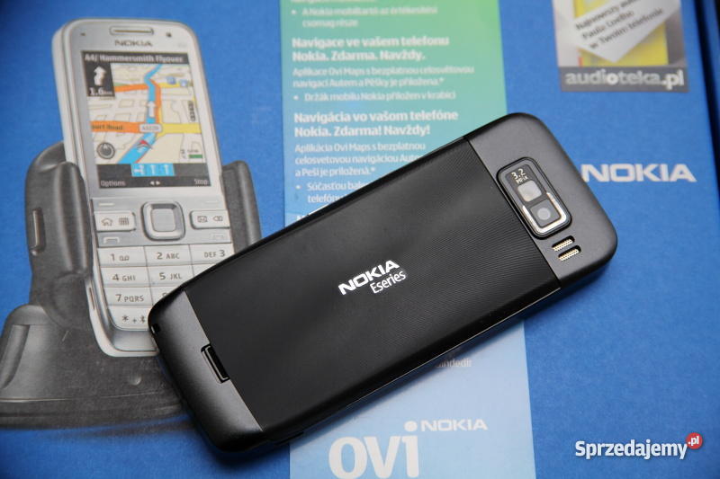 WARSZAWA NOKIA E52 E 52 audiobook sd 2gb nawigac Przeglądarka WWW Warszawa sprzedam