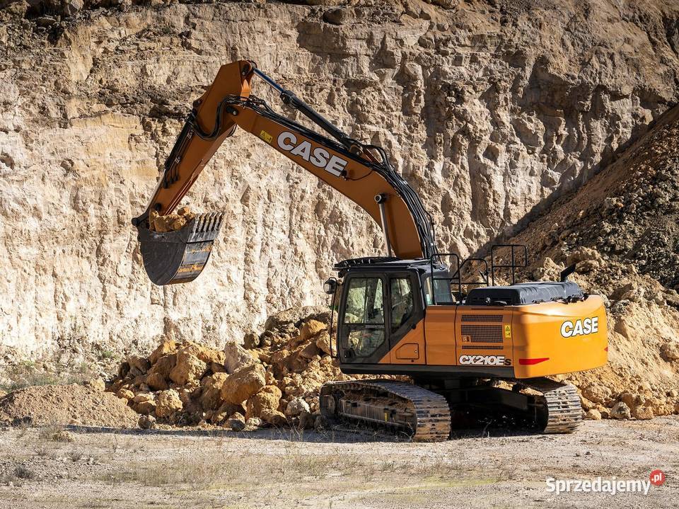 Koparka gąsienicowa CASE CX210ES 23 tony Rok produkcji 2025 dolnośląskie Strzelin sprzedam