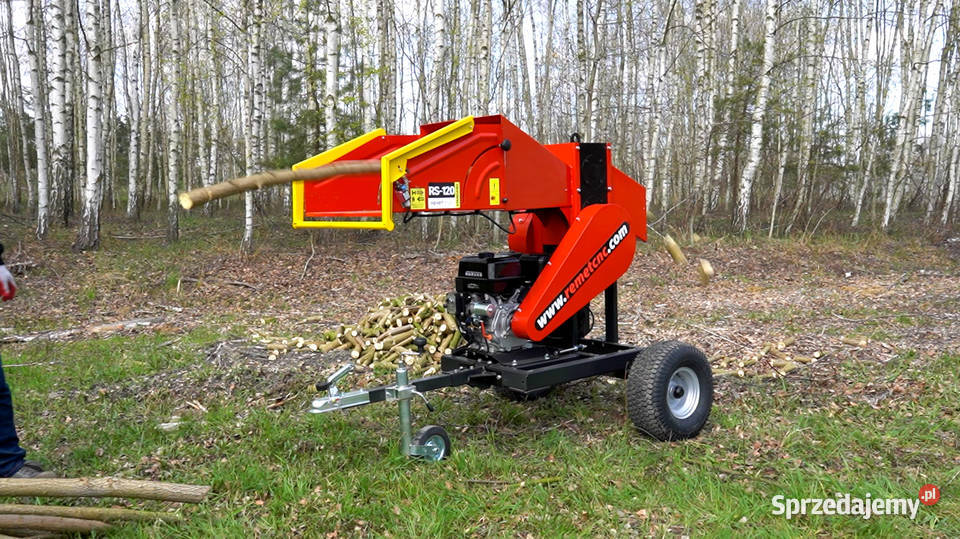 Rębak spalinowy REMET RS120 brutto 9999 Ogród Łowisko