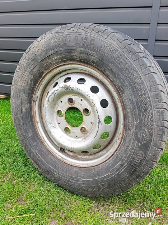 Opona 22570r15c Continental z felgą 1 sztuka łódzkie Paradyż