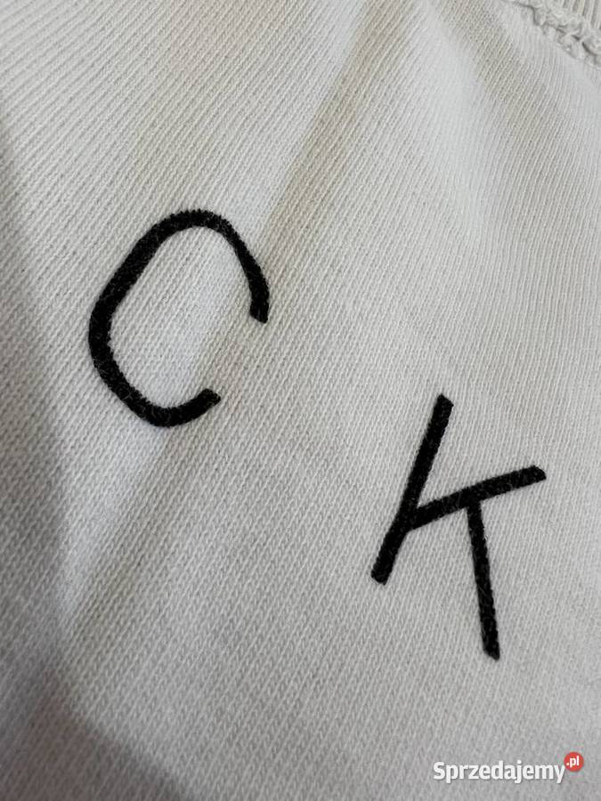 Sweter bluza bez kaptura biała epickie NOWA Jasło