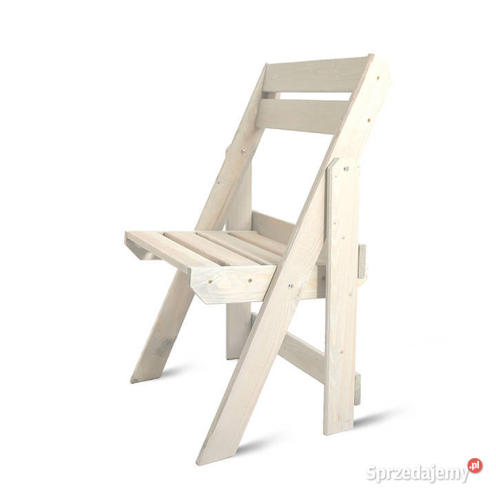 krzesło ogrodowe składane drewniane nowoczesne Elbląg