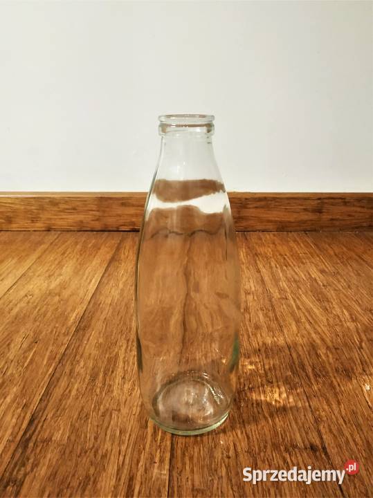 Butelka mleku z PRL 1 L vintage Pozostałe łódzkie Łódź sprzedam