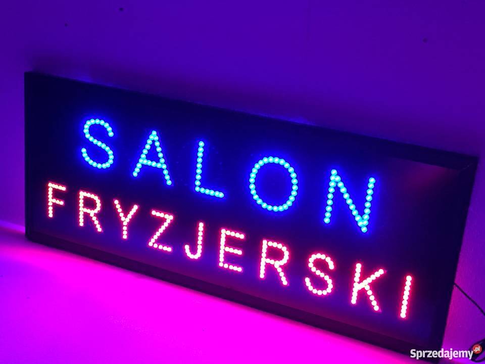 Kaseton szyld reklama LED 100x40 zewnętrzna Pomiechówek