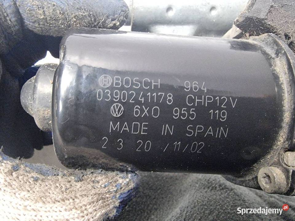 MECHANIZM WYCIERACZEK PRZÓD SEAT AROSA 6X0955119 Lipno