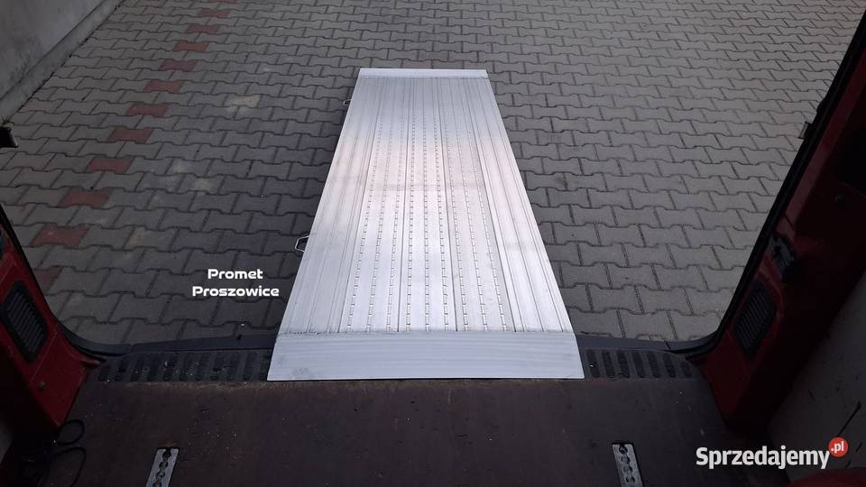 Rampa Aluminiowa 300 x 80 Panelowa Płaska Najazd Proszowice