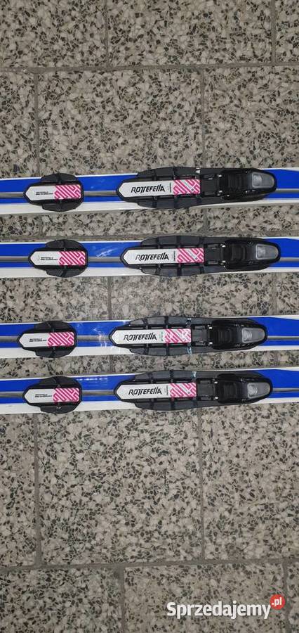 Narty biegowe TISA 180 190 wiązania NNN podkarpackie Dębica