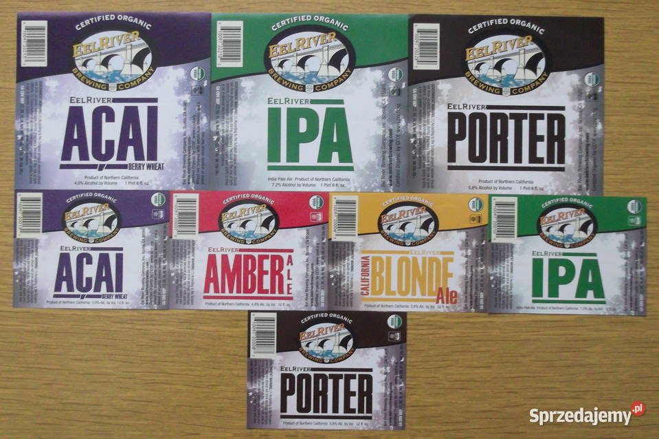 Etykiety piwne zagraniczne kapsle podstawki piny Elbląg sprzedam