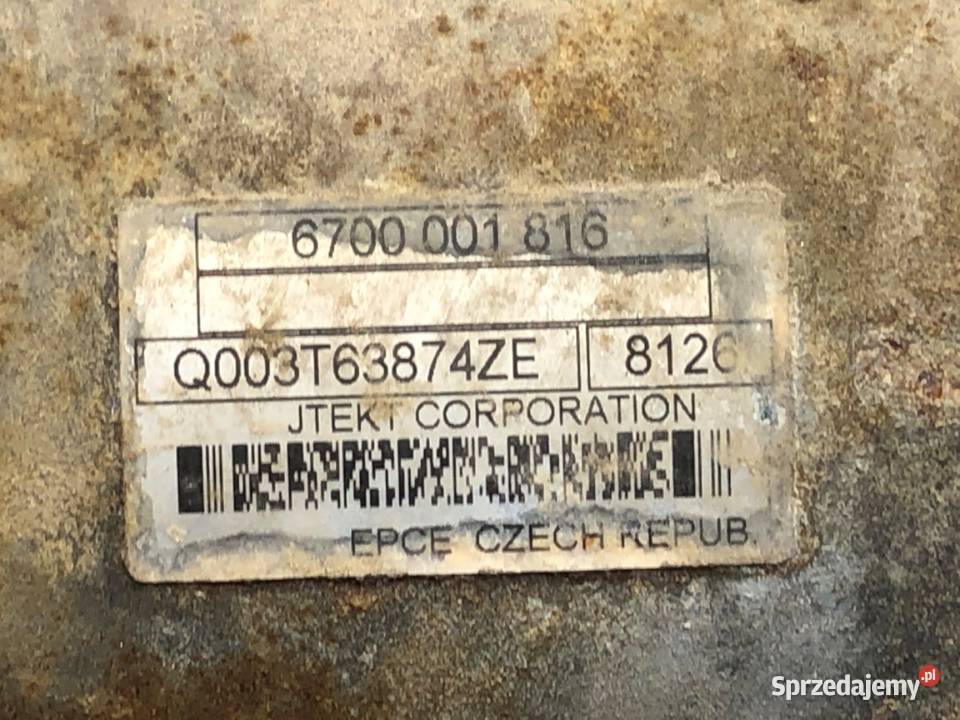 PRZEKŁADNIA KIEROWNICZA MAGLOWNICA PEUGEOT 207