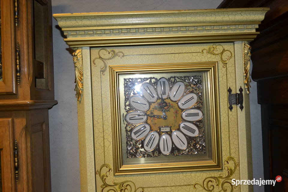 zegar włoski malowany śląskie